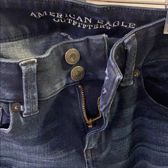 American Eagle Super Stretch Artist Crop Jeans - Picture 3 of 6